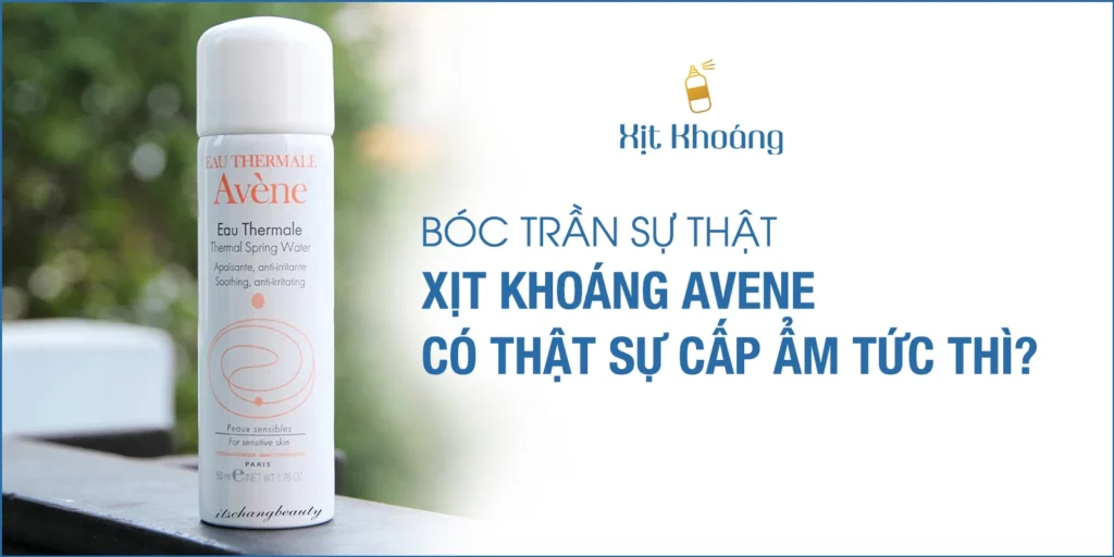 xịt khoáng avene